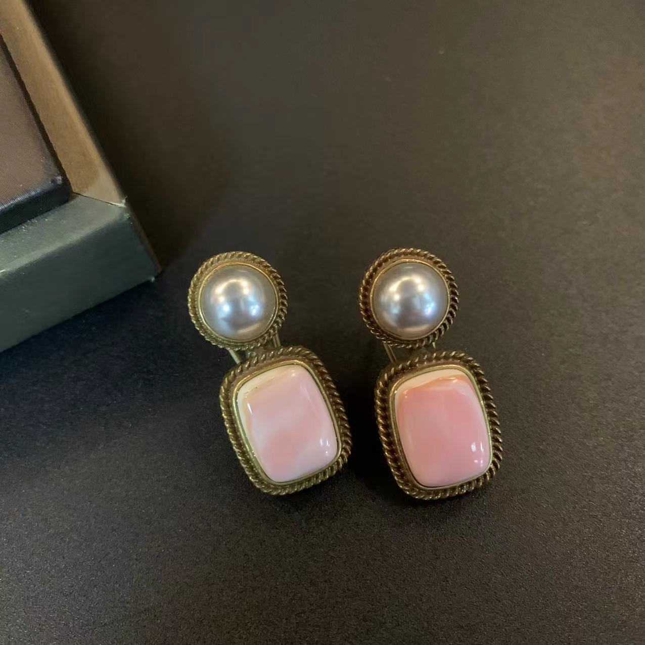 Sweet Vintage Natural Retro Earrings