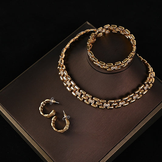 Medieval style fashion OL simple jewelry set