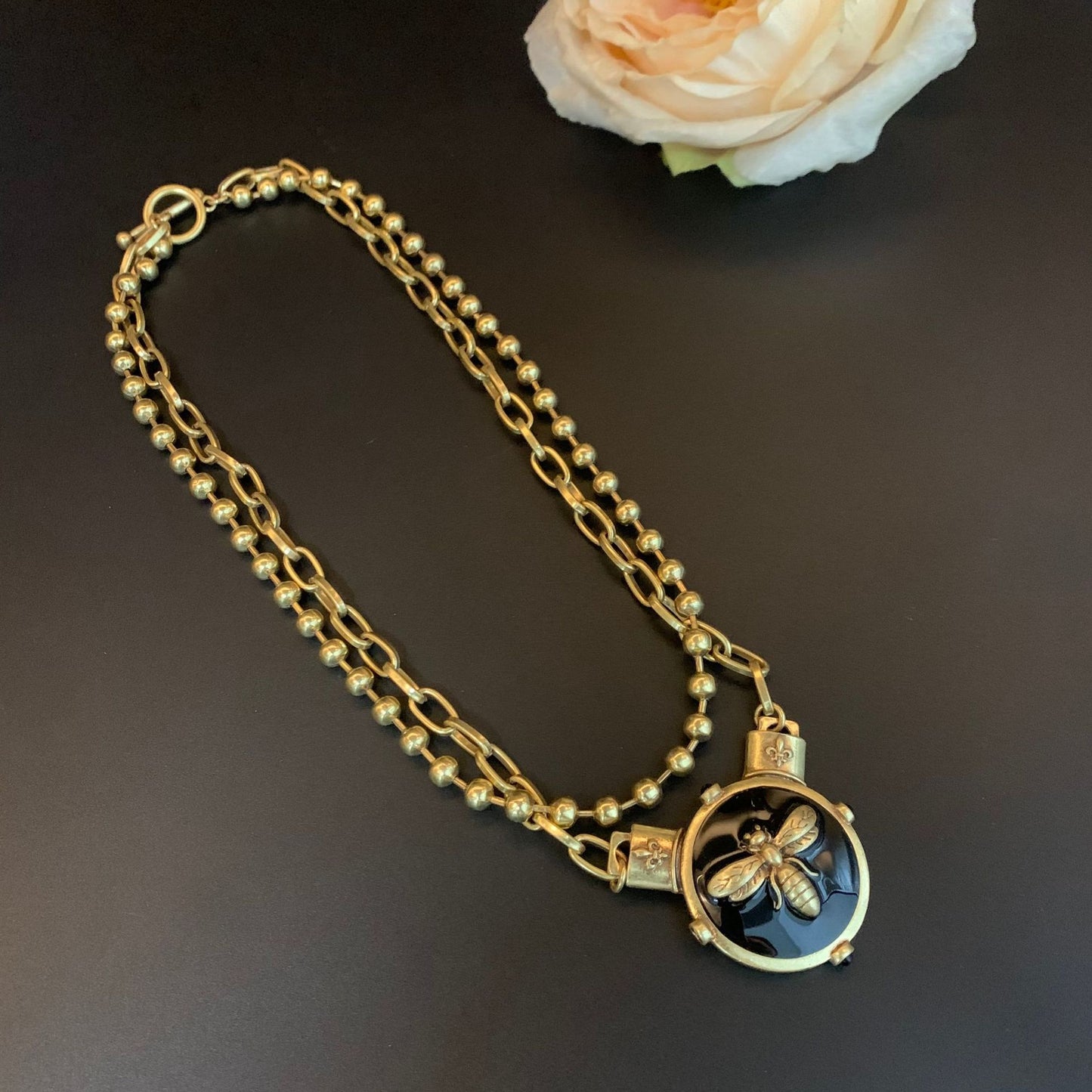 Bee Pendant Necklace