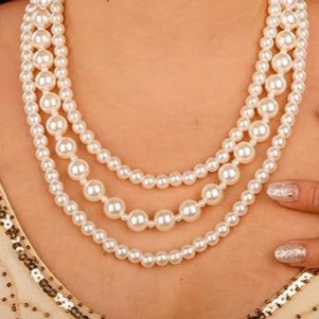 Pearl necklace lock